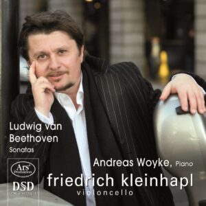 album cover kleinhapl ludwig van beethoven sonatas