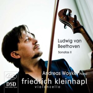 album cover kleinhapl ludwig van beethoven sonatas ii